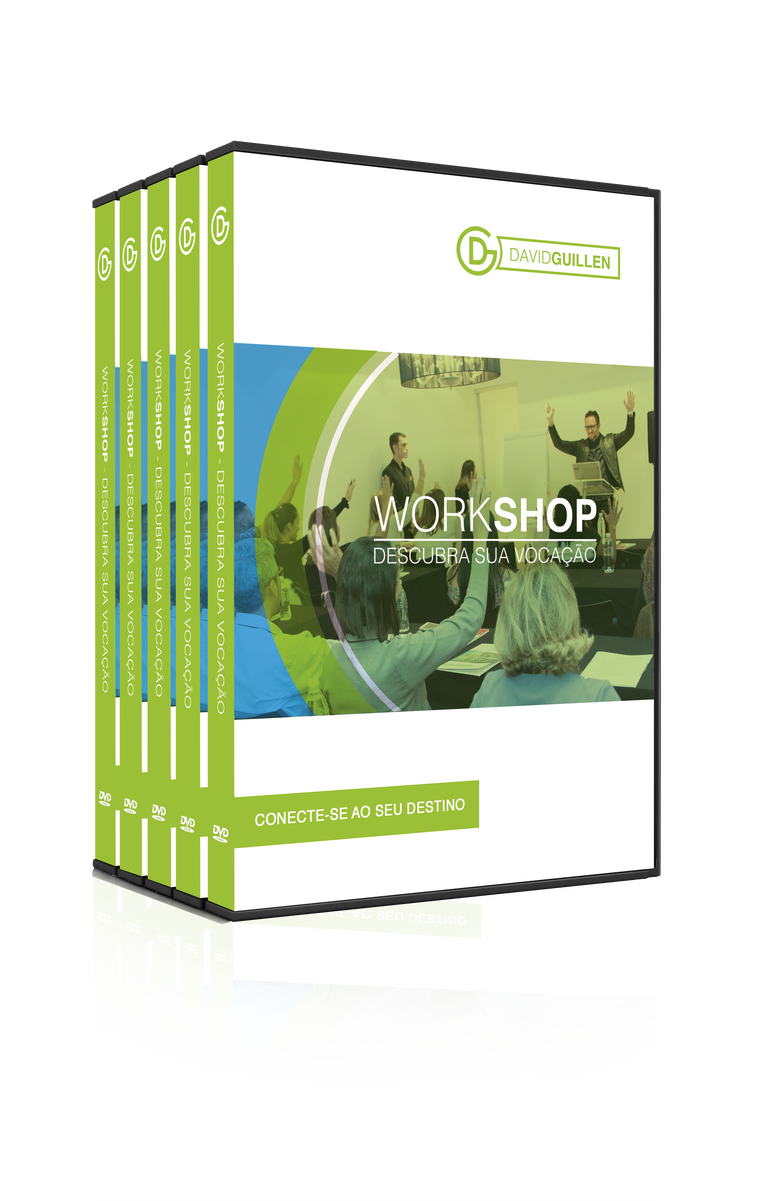 Workshop Descubra sua Vocação, 07 Dvds + Manual de Ferramentas